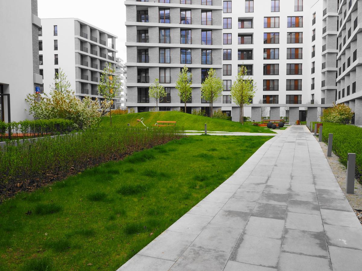 Magazynowa Airport Apartments Varsó Kültér fotó